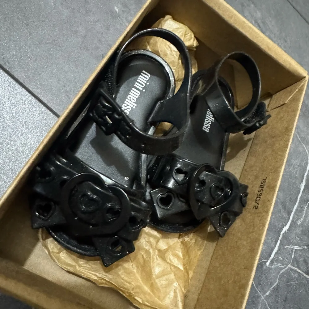 Mini Melissa Mar Jelly Sandals - Picture 3 of 4